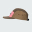 Apex Soft Peak 5 Panel Cap - Cocoa/Coffee Brown/Dust Pink