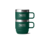 Rambler 6oz Stackable Mug 2pack - Black Forest Green
