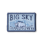 Big Sky Mountain Patch - Blue