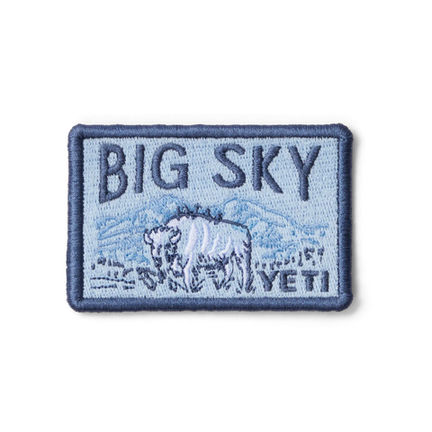 Big Sky Mountain Patch - Blue