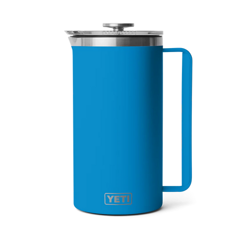 Rambler French Press 64 oz - Big Wave Blue