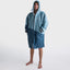 Dryrobe Advance Long Sleeve Contrast - Blue/Light Grey