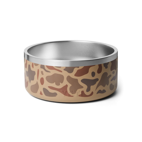 Boomer Dog Bowl 8 cup - Wetlands Camo