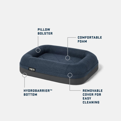 Boomer Dog Bed Small - Navy