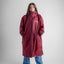 Dryrobe Advance Long Sleeve - Burgundy/Silver Grey