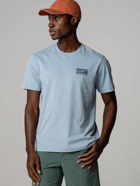 Cape Tee - Dusty Blue
