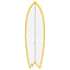Acid Fish 5'10" Yellow Rail - Futures