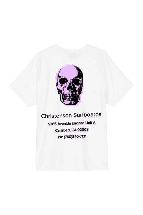 Christenson Avenida Encinas Tee - White