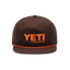 YETI Coolers Flat Brim Rope Hat - Coffee