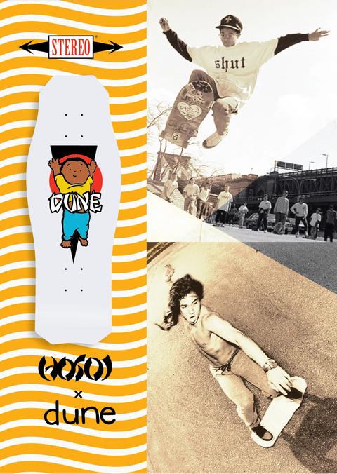 Stereo x Hosoi x Dune "HAMMERHEAD" Shape - 10.0"