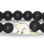 Dash Bracelet - Red Panda - Lava Stone