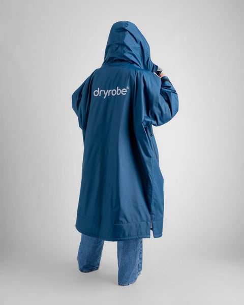 Dryrobe Advance Long Sleeve - Deep Sea Blue/Sand Camo