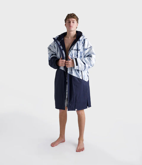 Dryrobe Advance Long Sleeve Contrast - Batik/Blue