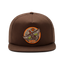 Duck Flat Brim Hat - Dark Brown
