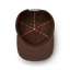 Duck Flat Brim Hat - Dark Brown