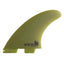 FCS2 Carver Neo Glass Tri Fin Set - Large - Eucalyptus