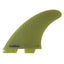 FCS2 Carver Neo Glass Tri Fin Set - Large - Eucalyptus
