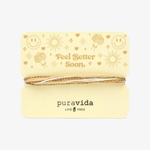 Gift Card Bracelet - Feel Better Soon