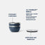 Insulated Food Bowl Small - Navy