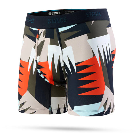 Geo Comb Boxer Brief - Black
