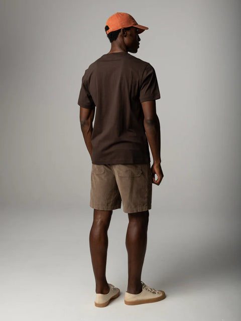 Harlyn SS Tee - Coffee Brown