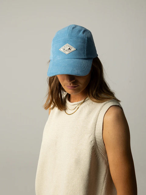 Jetty Cord Cap - Sky Blue