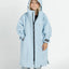 Dryrobe Advance Alpine Kids Long Sleeve - Ice Blue/Grey