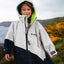Dryrobe Advance Kids Long Sleeve - Anthracite/Lime