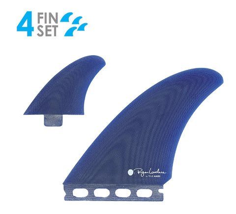 Lovelace "Twinzer" FCS/Futures Quad - Royal Blue