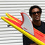 Mikey February Keel - Red/Grey