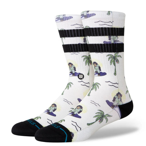 Surfin Monkey Crew - White