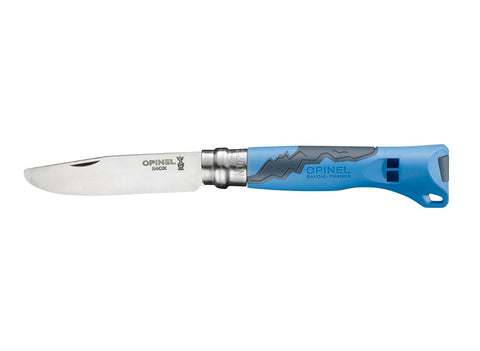 Opinel N°07 Junior Lock Knife - Blue