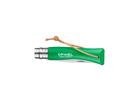 Opinel Trekking Stainless Steel Knife - No.7 Green