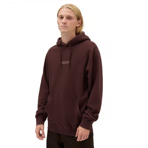 Lowered Wash Pullover - Bitter Chocolate