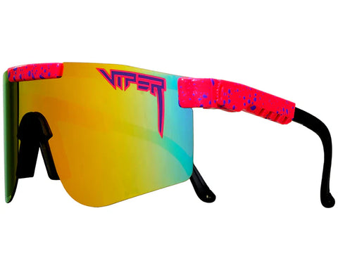 The Radical Polarized Double Wide  - Polarized Rainbow Revo Mirror