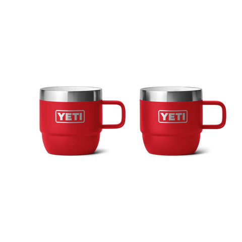 Rambler 6oz Stackable Mug 2pack - Rescue Red