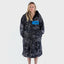 Dryrobe Advance Long Sleeve Block Colour Range - Black Camo Black Blue