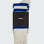 Ribbed Stripe Sock - White Nep/Cobalt