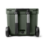 Roadie 60 Wheeled Cool Box - Camp Green