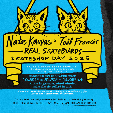 Skate Shop Day 2025 "Natas Panther Guest" Blue - 10.8"