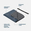 Small Lowlands Blanket - Navy