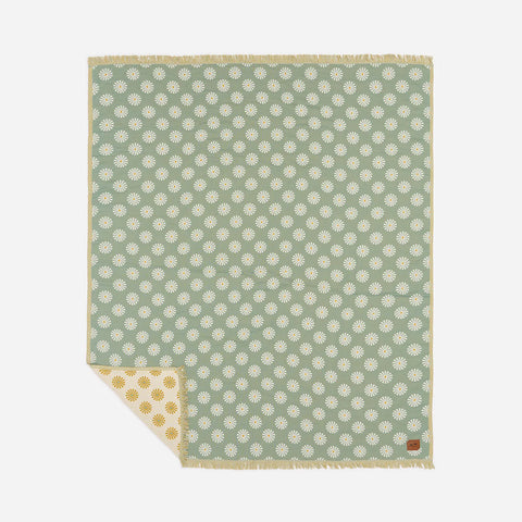 Sun Dazed Driftweave Blanket - Green