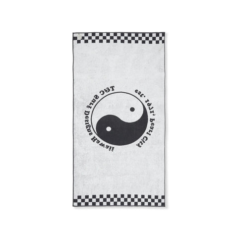 T&C Surf Designs Jaccard Towel - Black and White