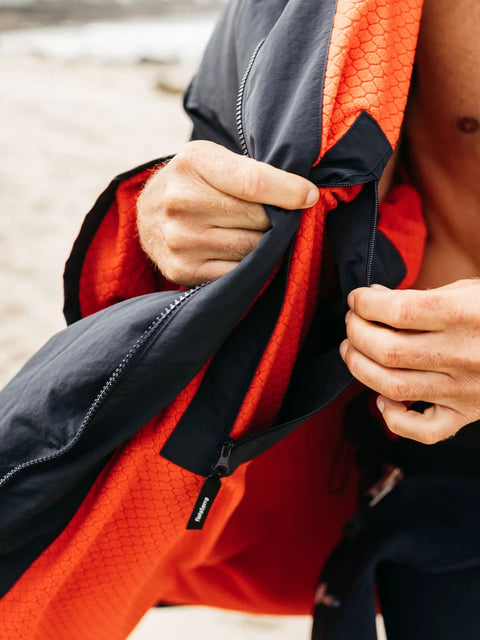 Tego Robe - Navy/Flame