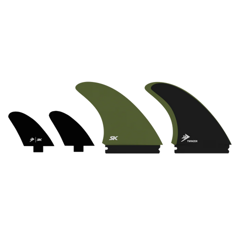 Firewire TJ "Twinzer" Futures Quad Large - Army
