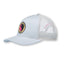 YY Plain Trucker Cap - Grey/Pink Logo