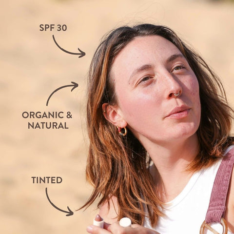 Organic Mineral Tinted Lip Balm SPF 30 - 5G