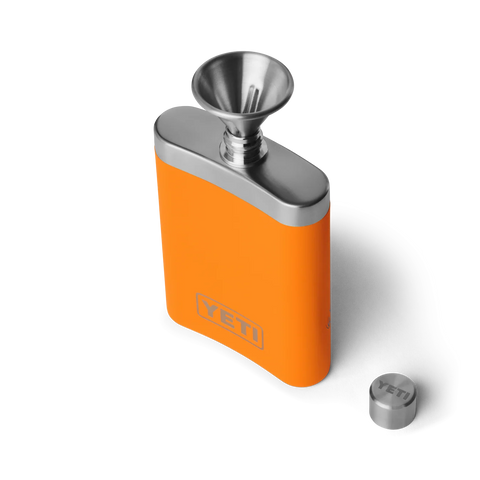 Rambler Flask - Upland Bird/King Crab Orange