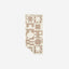 Upton Hand Towel - Cement