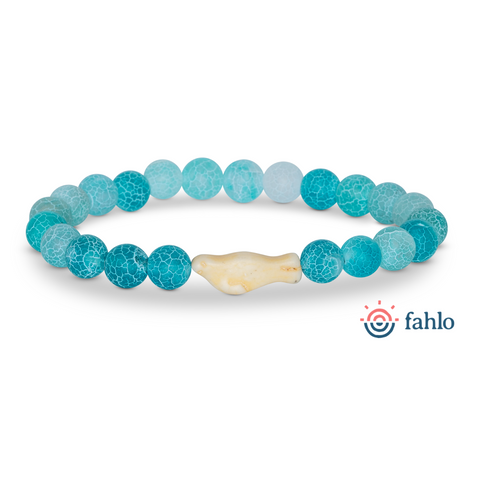 Glide Bracelet - Seal - Aqua Blue